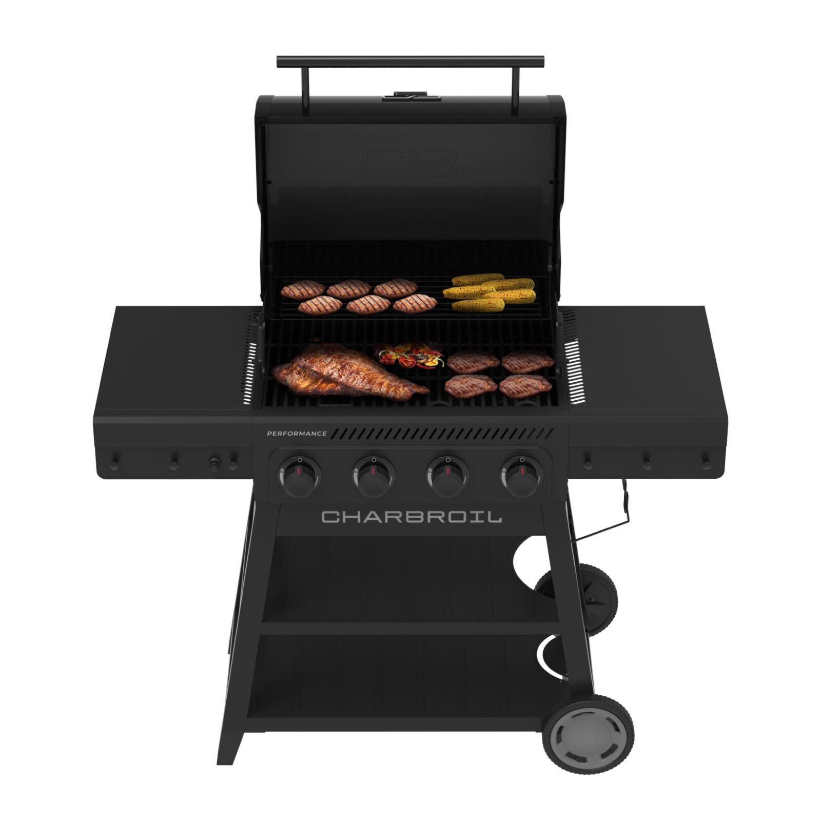 Char-Broil Performance Series FlavorMax 4-Burner Cart Gas Grill