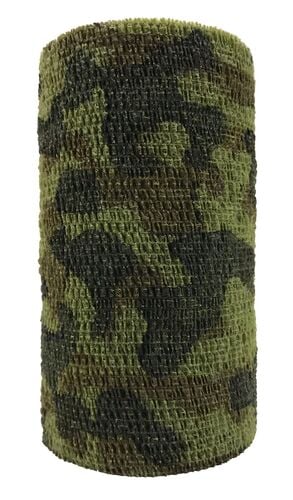 Powerflex 4" Cohesive Bandage in Woodland Camo
