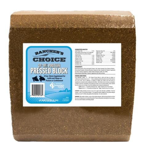 37-19% Protein Presser Block - 33.33 Lb