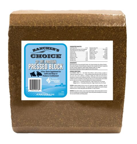37-19% Protein Presser Block - 33.33 Lb