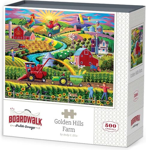Golden Hill Farm Puzzle - 500 Piece