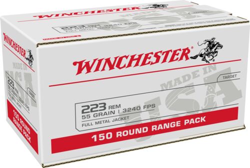 .223 Remington 55 Grain FMJ Ammunition - 150 Rounds