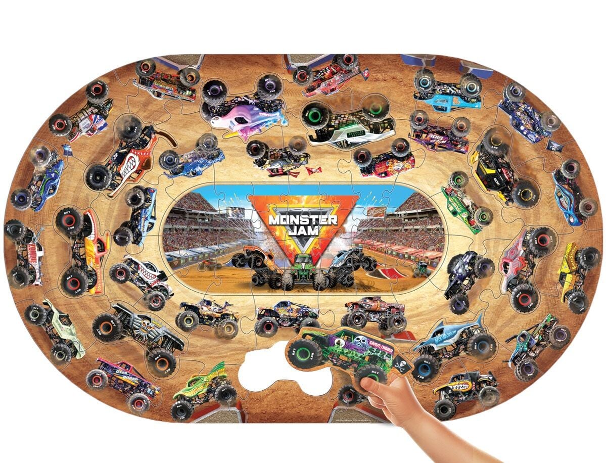 Eurographics Monster Jam Giant Floor Puzzle - 74-Piece