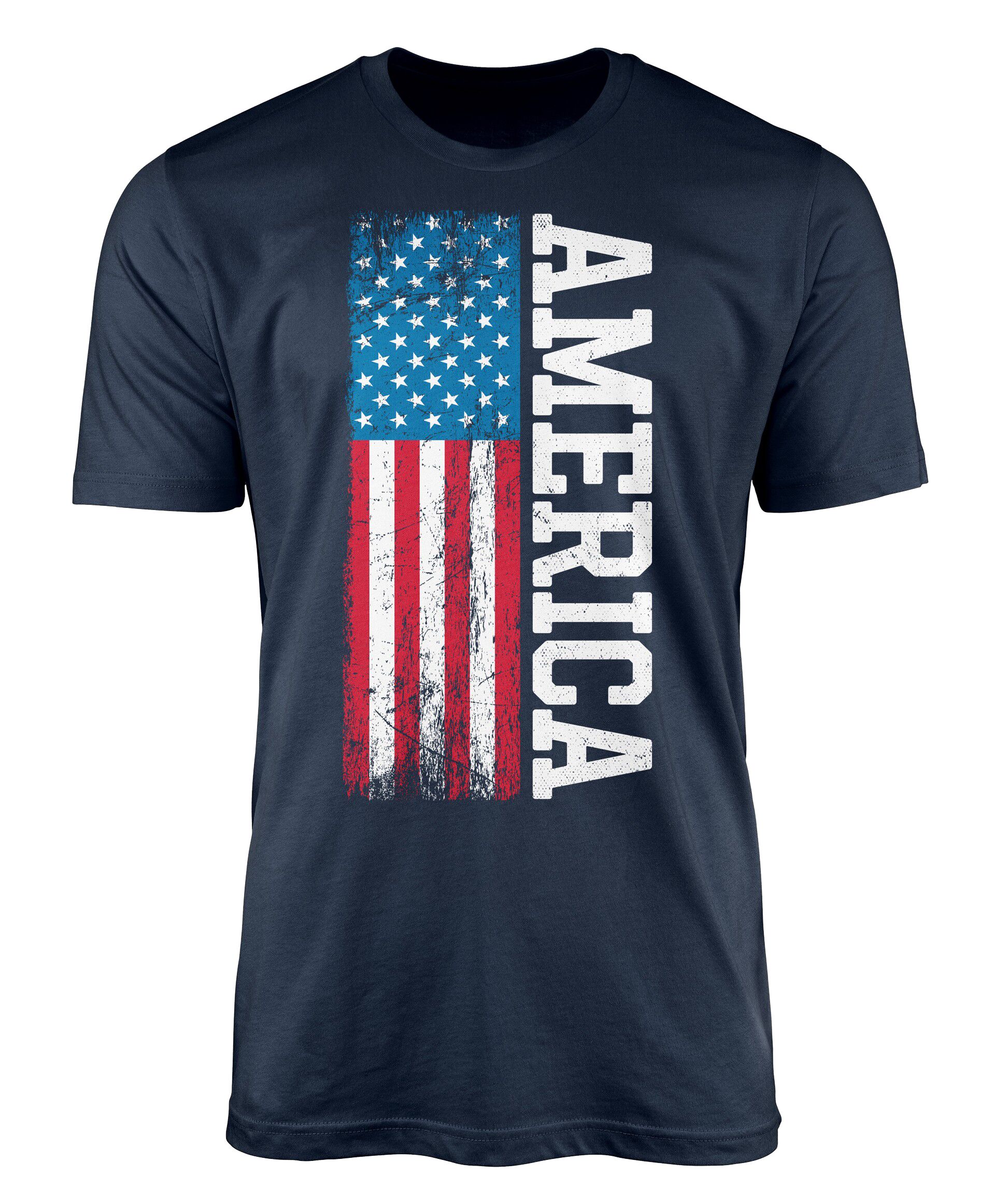 Men's America Flag Short Sleeve T-Shirt