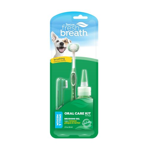 Fresh Breath Pet Oral Care Kit - For Small/Medium Dogs