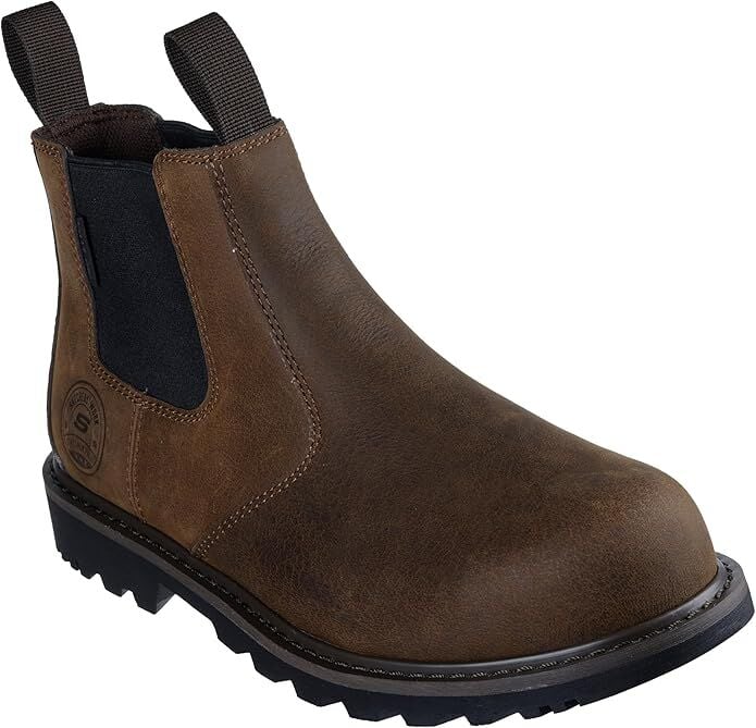 Men's Work: Longrider Steel Toe Chelsea Boots