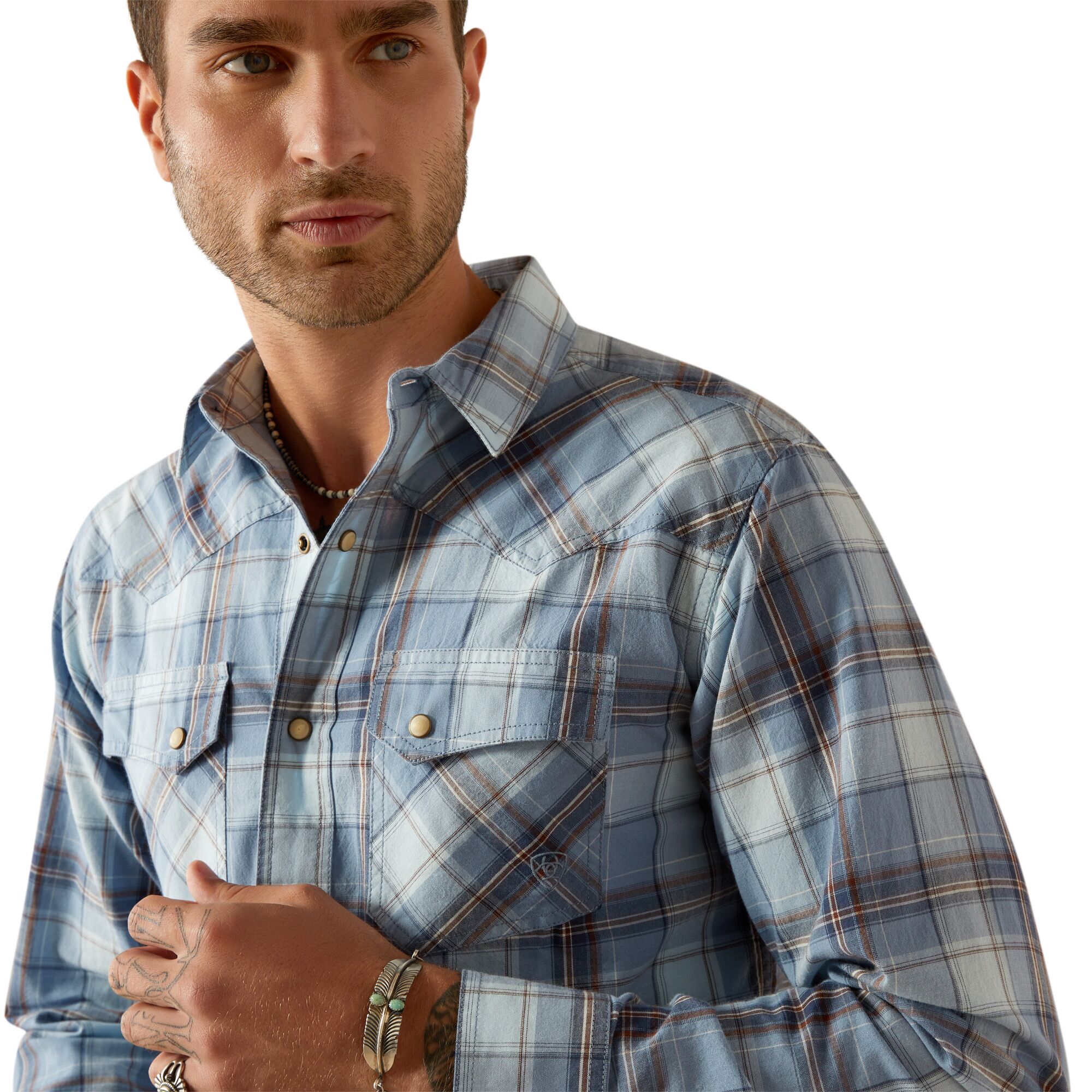 Men's Hunter Retro Button Up Shirt