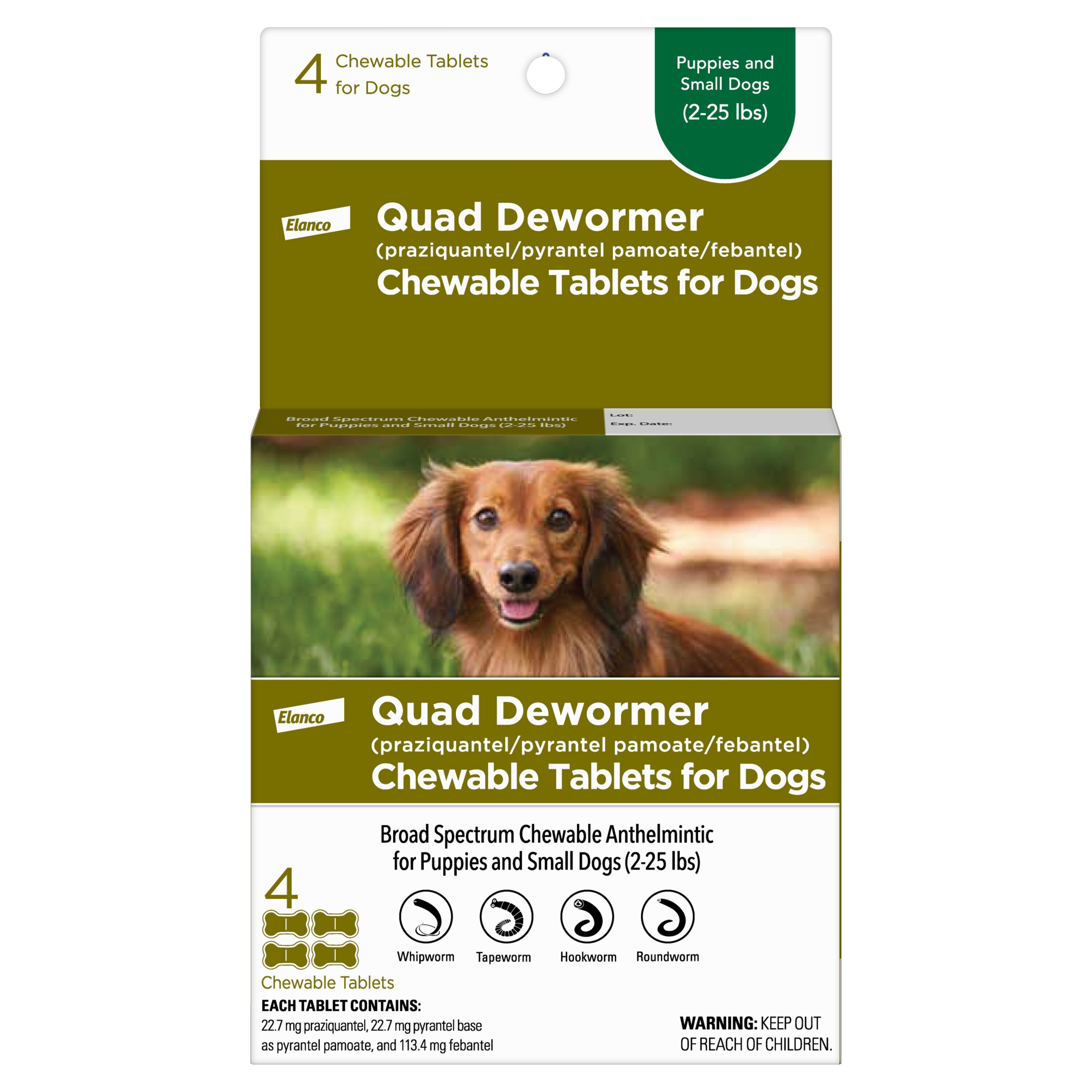 Chewable Quad Dewormer