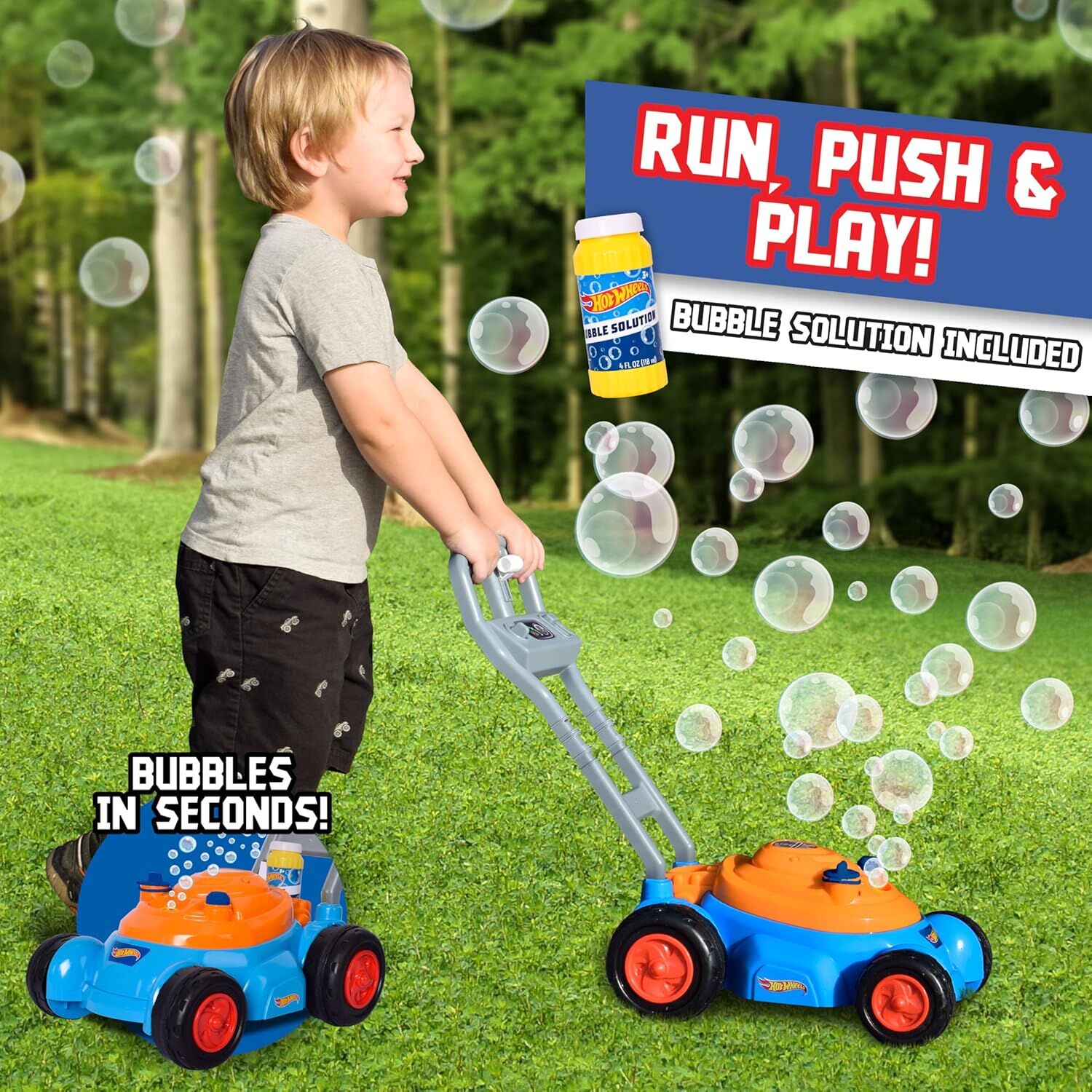 Hot Wheels Bubble Lawn Mower
