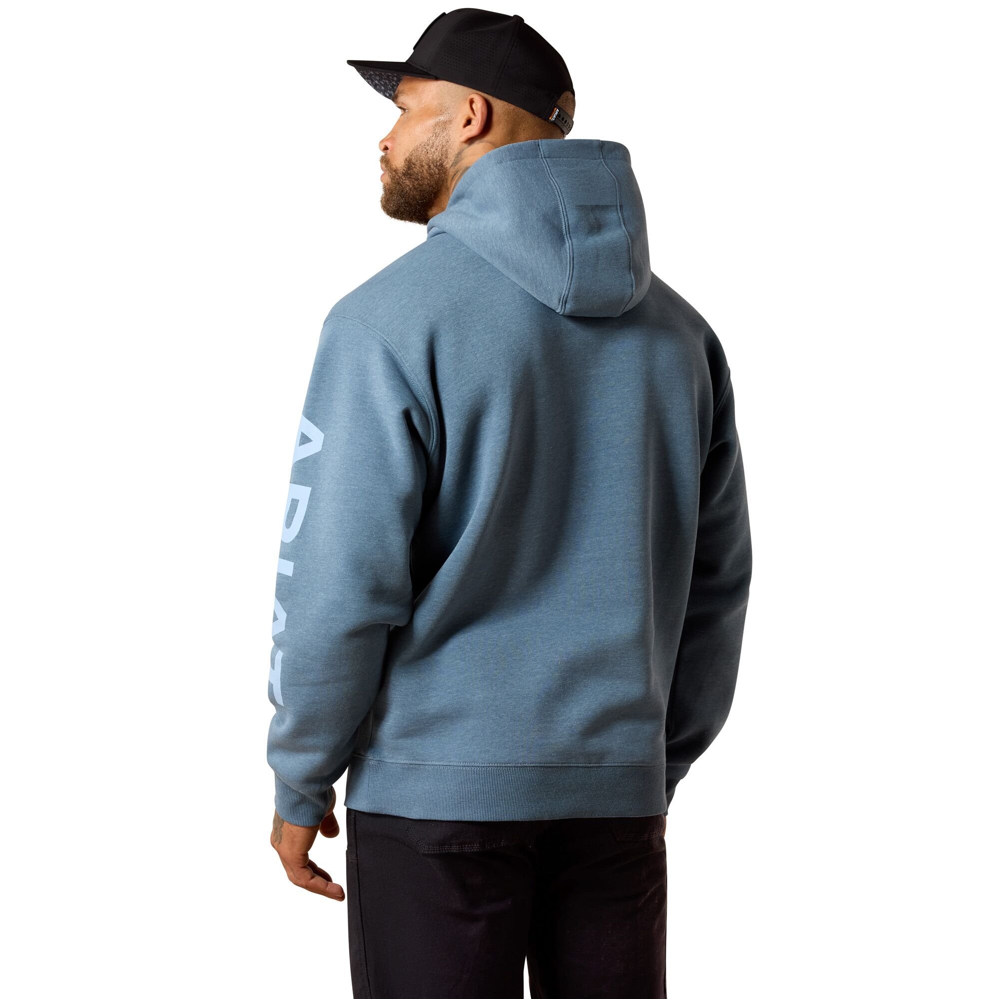 Men's Rebar Lightweight Logo Hoodie