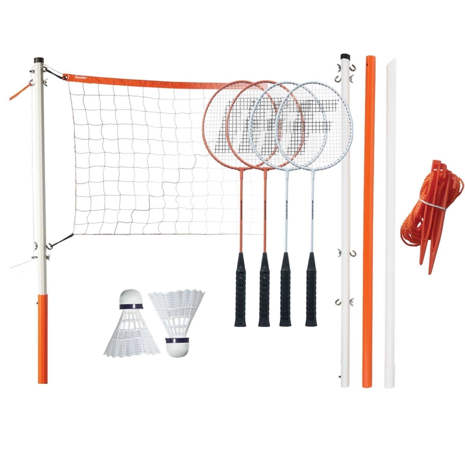 Franklin Sports Volleyball and Badminton Net Set - Thumbnail 2