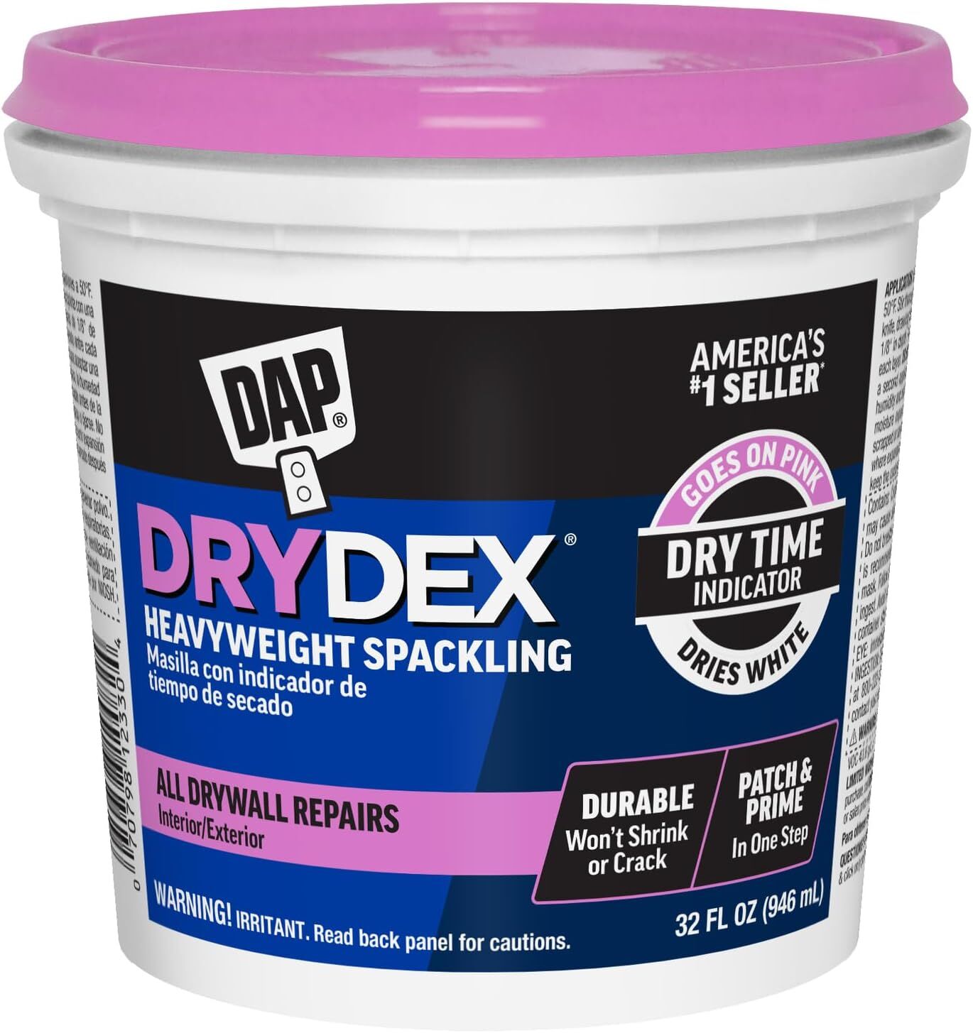 DryDex Interior/Exterior Heavyweight Spackling