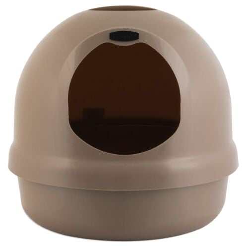 Booda Dome Litter Box in Titanium
