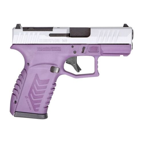 3.5" Barrel 15-Rounds RMSc Footprint 9mm Pistol in Purple/Silver