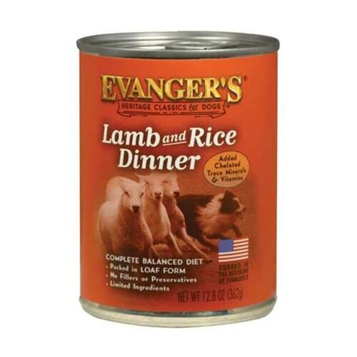 Lamb and Rice Wet Dog Food - 12.8 oz