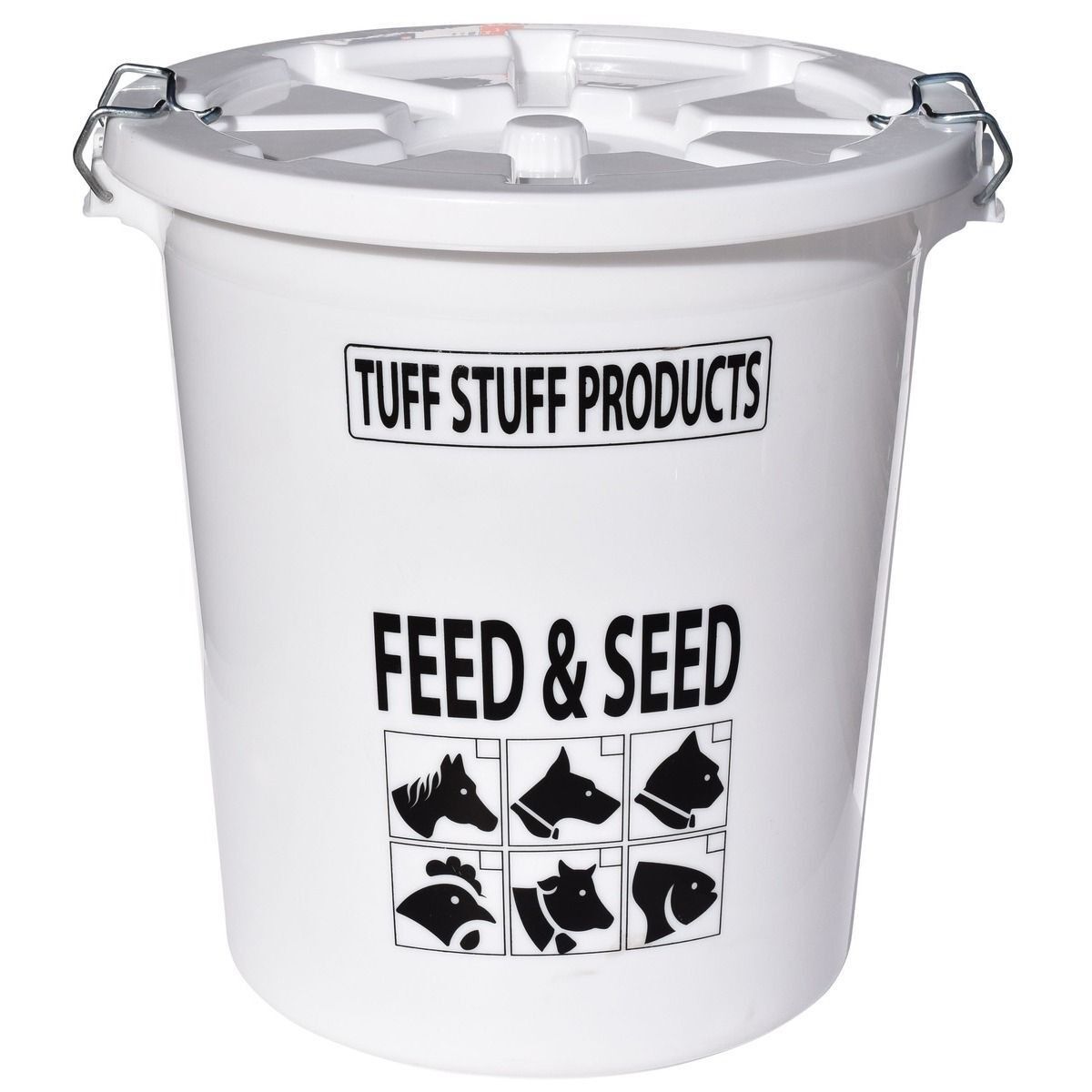 Feed & Seed Storage Drum with Latching Lid