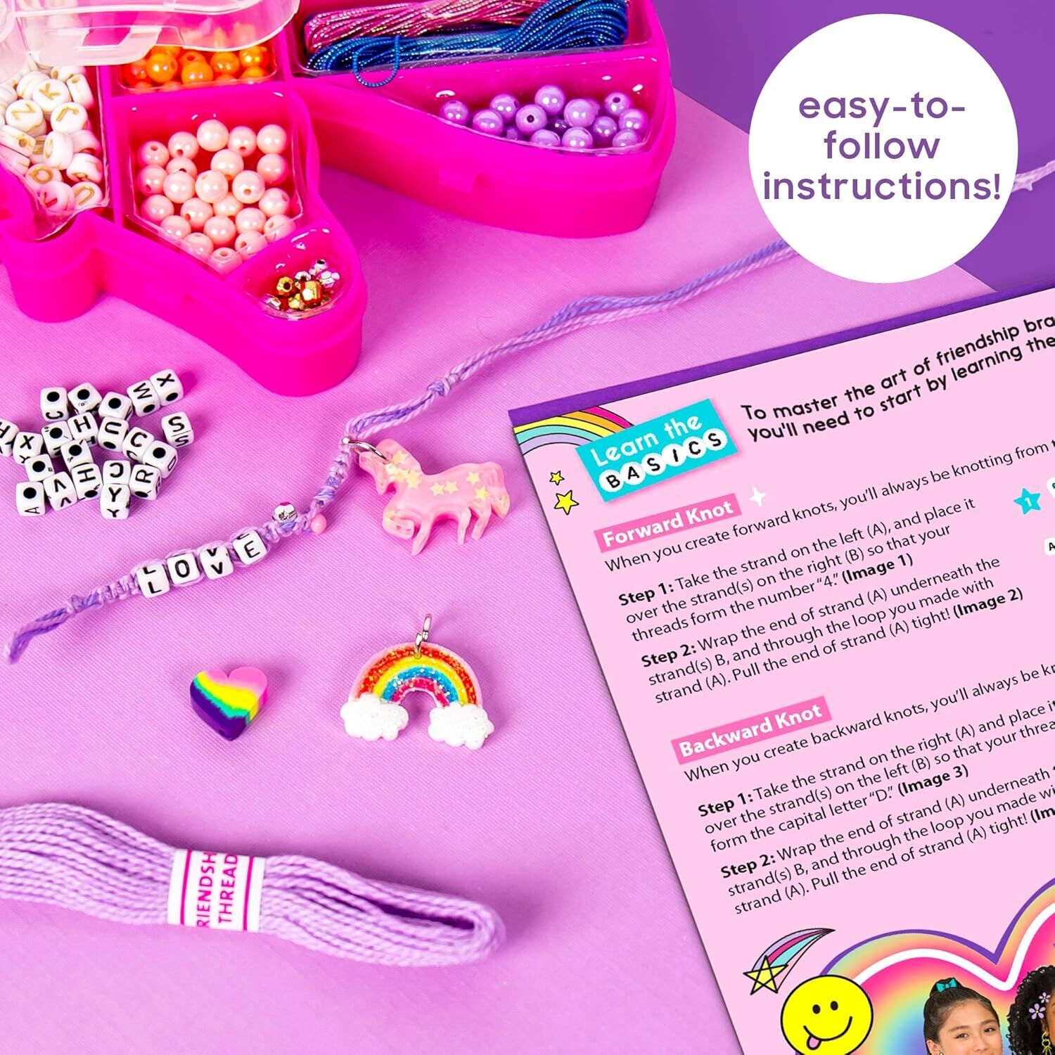 Just My Style Unicorn Friendship Jewelry Kit