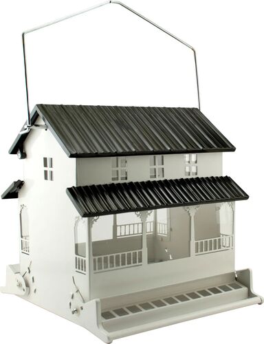 Rustic Farmhouse Absolute White Farmhouse Squirrel-Resistant Feeder