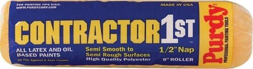 9 X 1/2" White Dove Paint Roller Cover