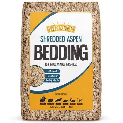 Shredded Aspen Bedding 2500 Cu. In. Usuable
