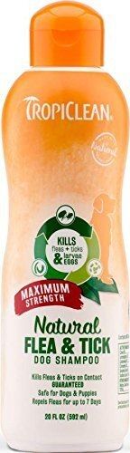 Maximum Strength Natural Flea and Tick Dog Shampoo