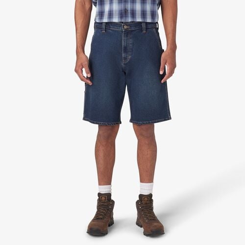 Mens 11" Denim Utility Shorts