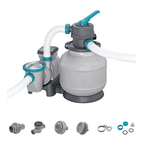 2,200 Gallon Above Ground Pool Sand Filter Pump
