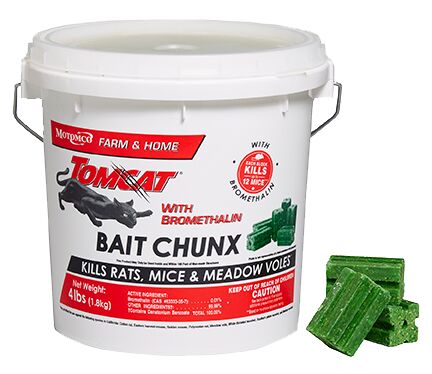 Bait Chunx with Bromethalin - 4 lb Pail
