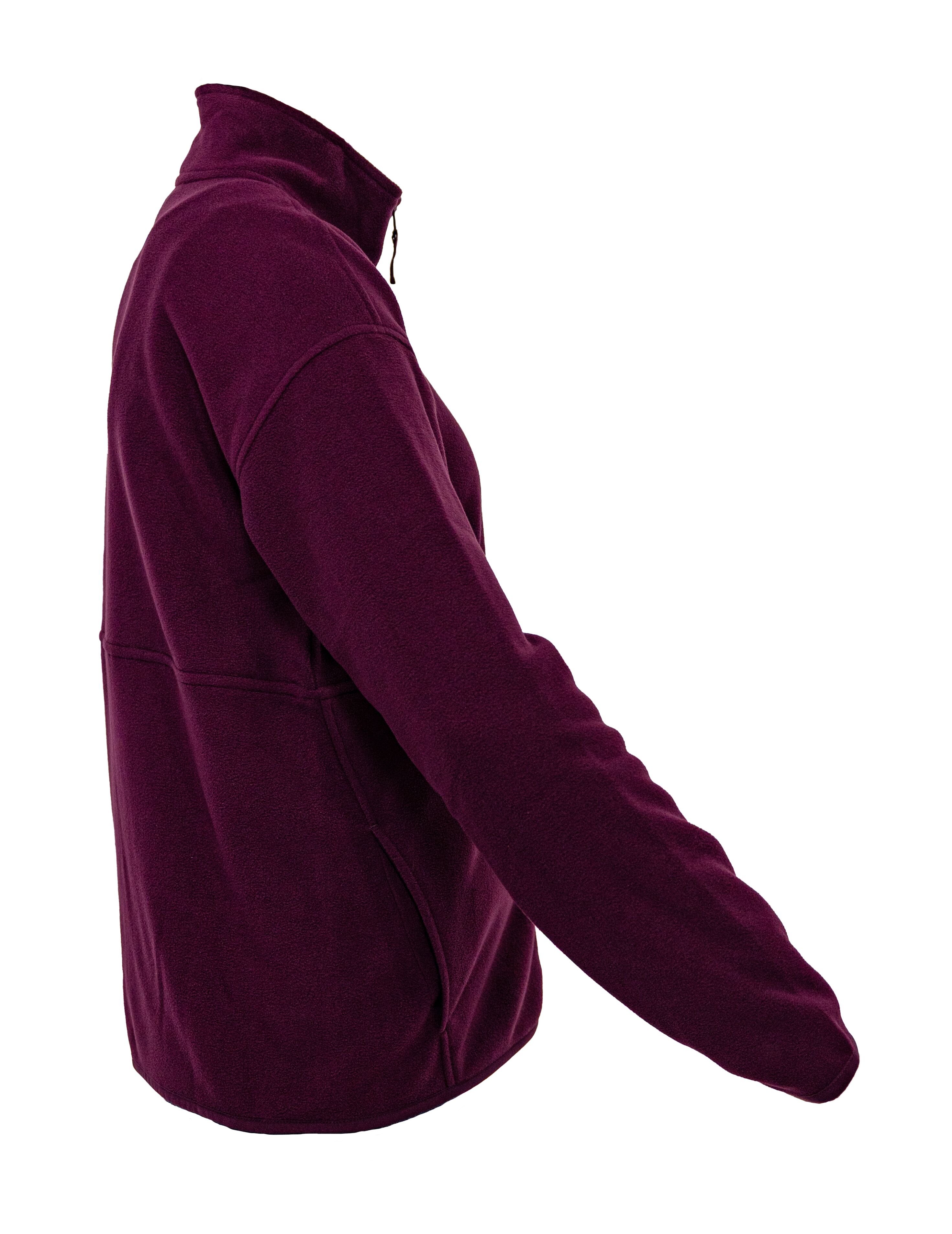 Women's Polar Fleece Full Zip Jacket