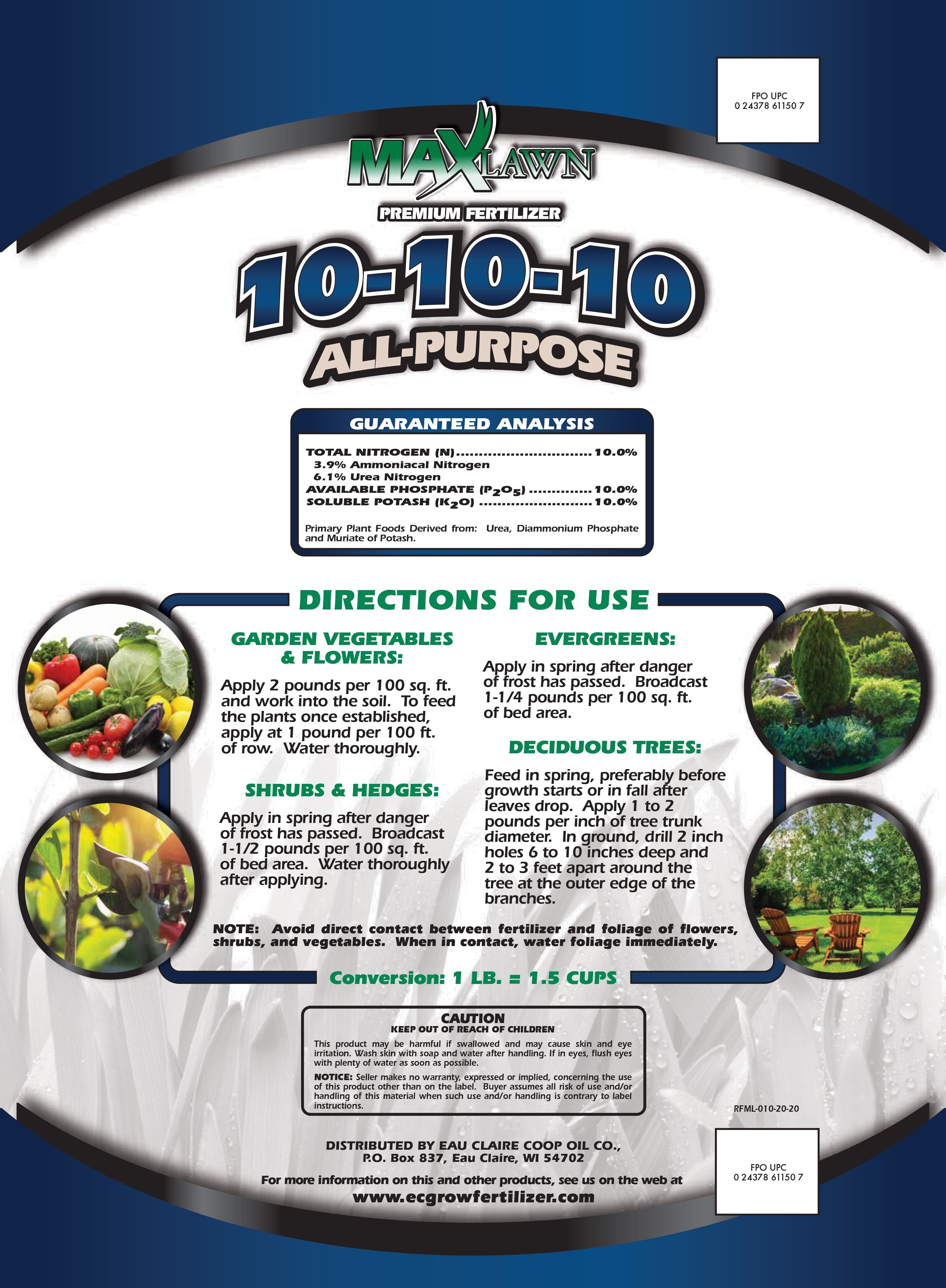 10-10-10 All Purpose Fertilizer