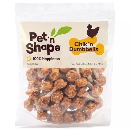 Chik 'n Dumbbells Dog Treats - 16 oz