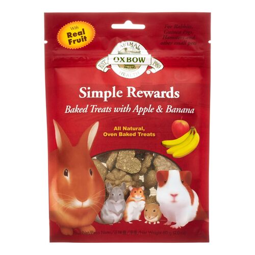 2 oz Simple Rewards Baked with Apple & Banana Treats