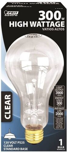 300W PS25 High Watt Clear Bulb