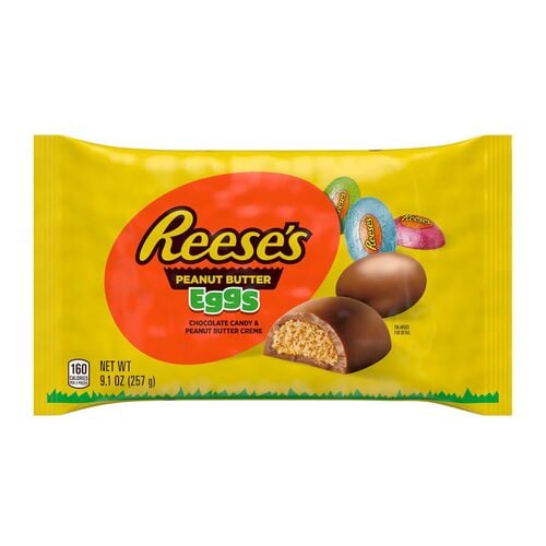 Milk Chocolate Peanut Butter Creme Eggs Easter Candy - 9.1 oz