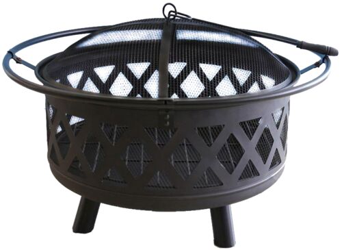 30" Lattice Fire Pit
