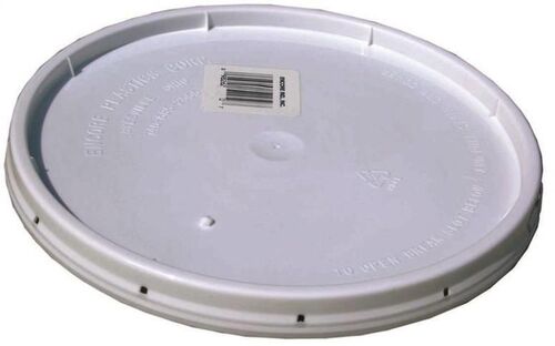Gasketed Tear-Strip Paint Pail Lid White for 2 Gallon Pail