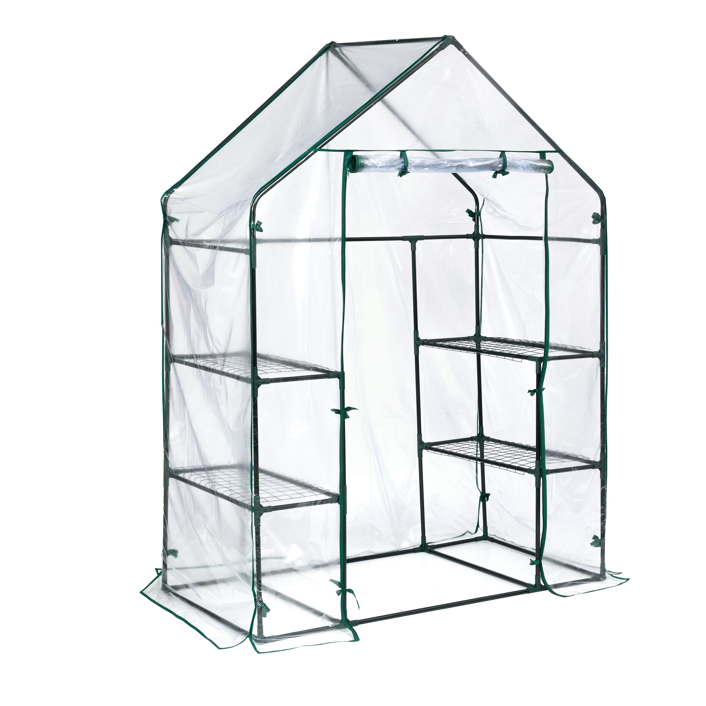 Miracle-Gro Mini Greenhouse with Shelves - 56