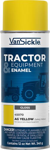 Tractor & Equipment Enamel in Gloss Ag Yellow - 12 oz Spray