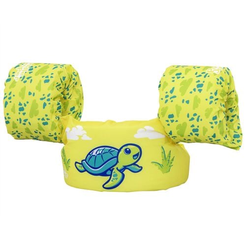 Kids Life Vest with Armbands - Turtle