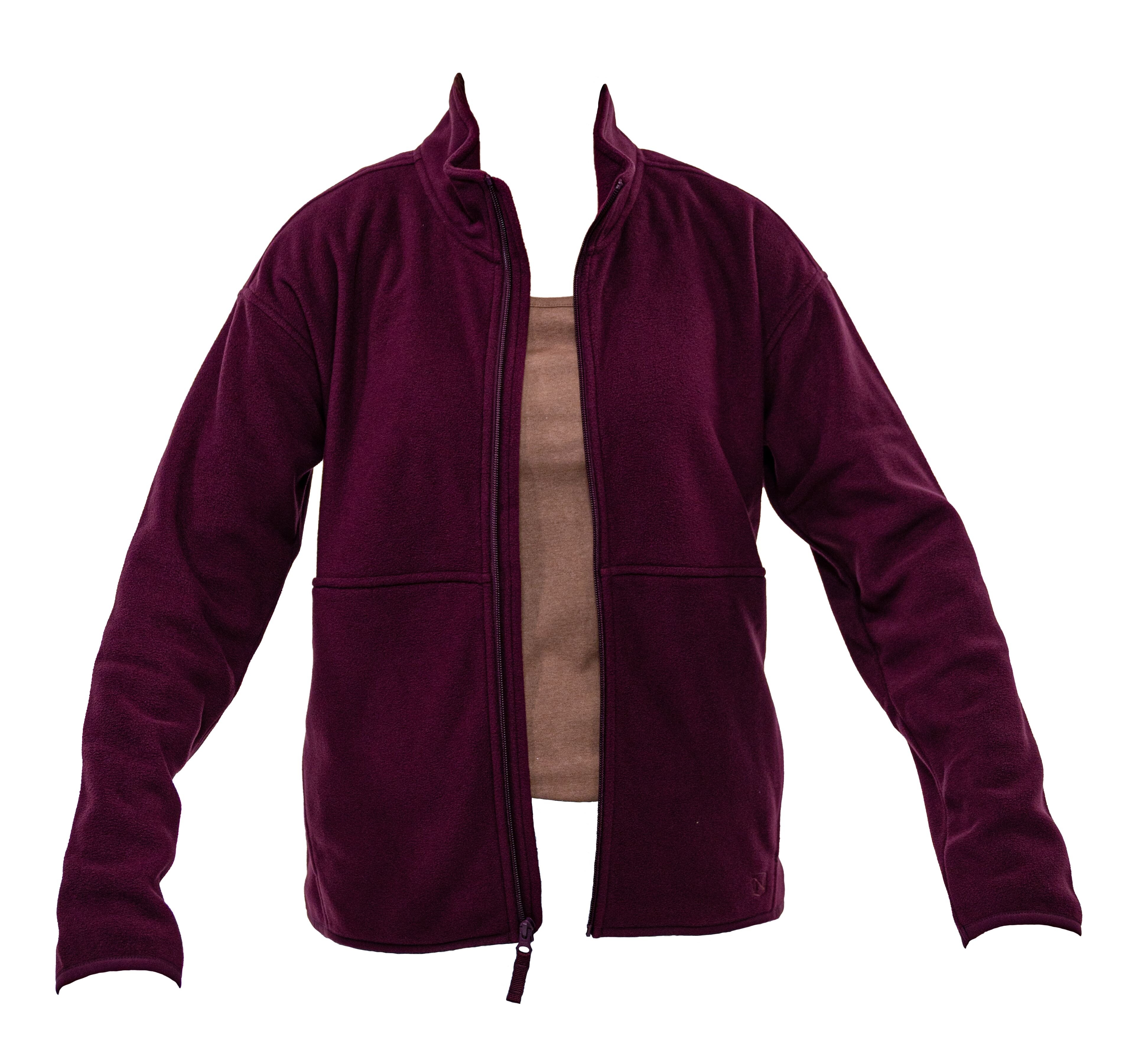 Women's Polar Fleece Full Zip Jacket