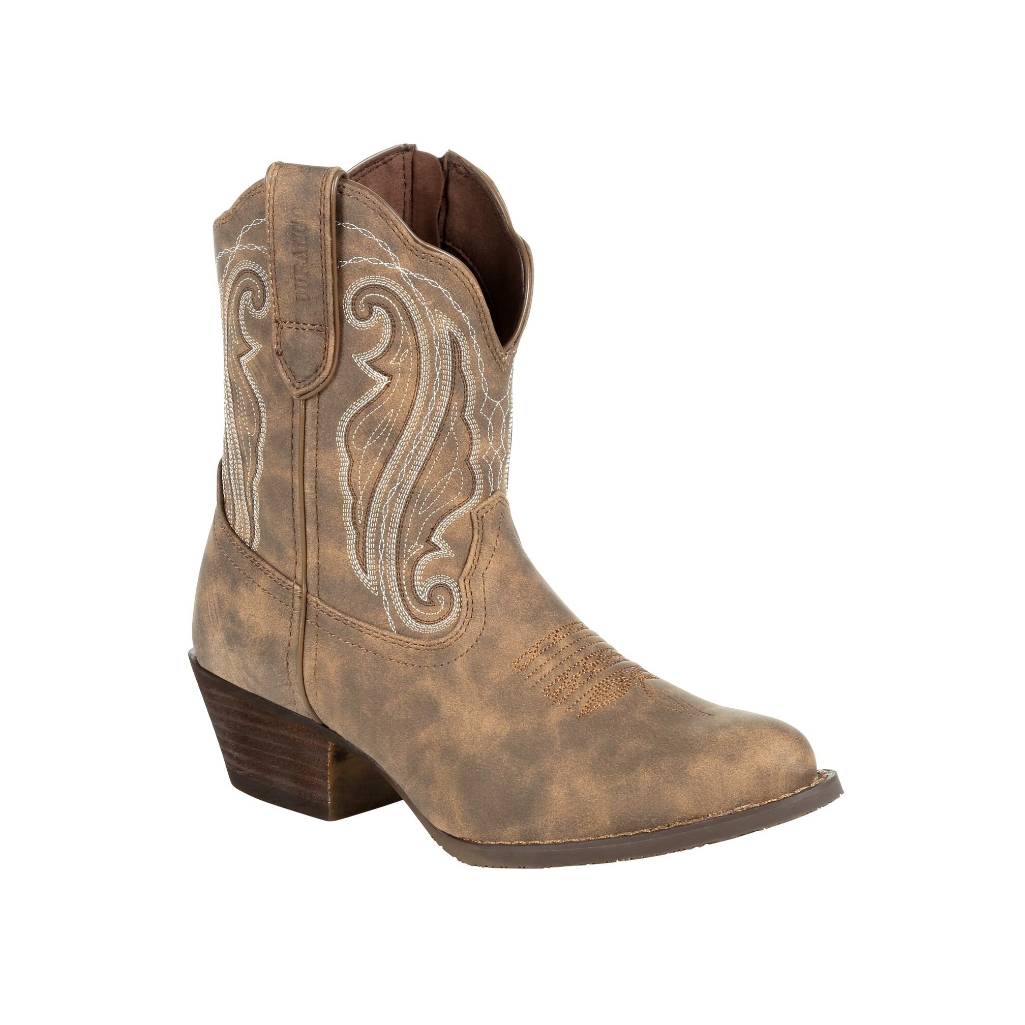 Women's Crush Distressed Shortie Western Boot