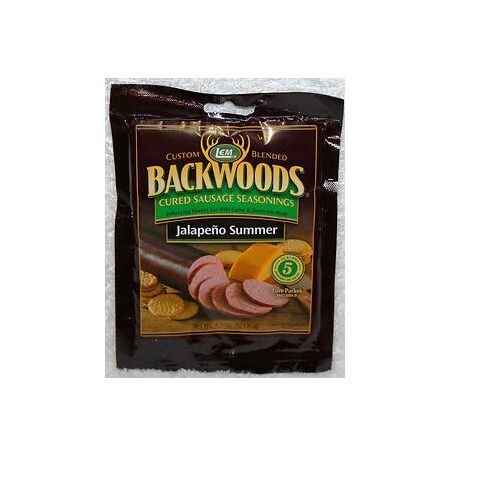 LEM Backwoods Cured Sausage Seasoning - Jalapeno Summer Sausage - 5 Lb