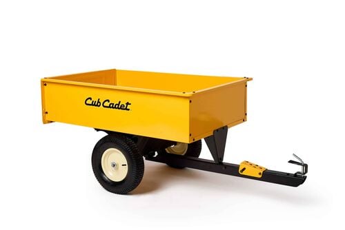 Steel Dump Cart, 1,000 Lbs 12 Cubic Feet