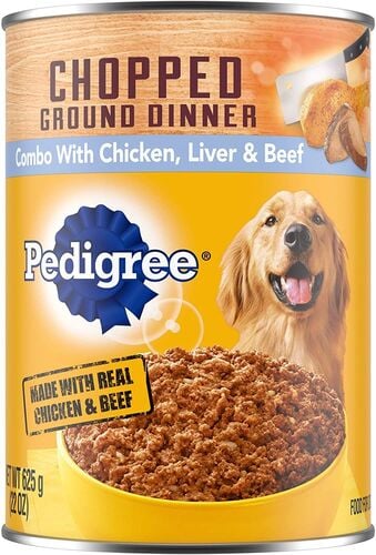 Combo - Chopped Ground Chicken Beef and Liver - 22 oz