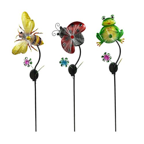 Solar LED Metal Animal Stake - Assorted