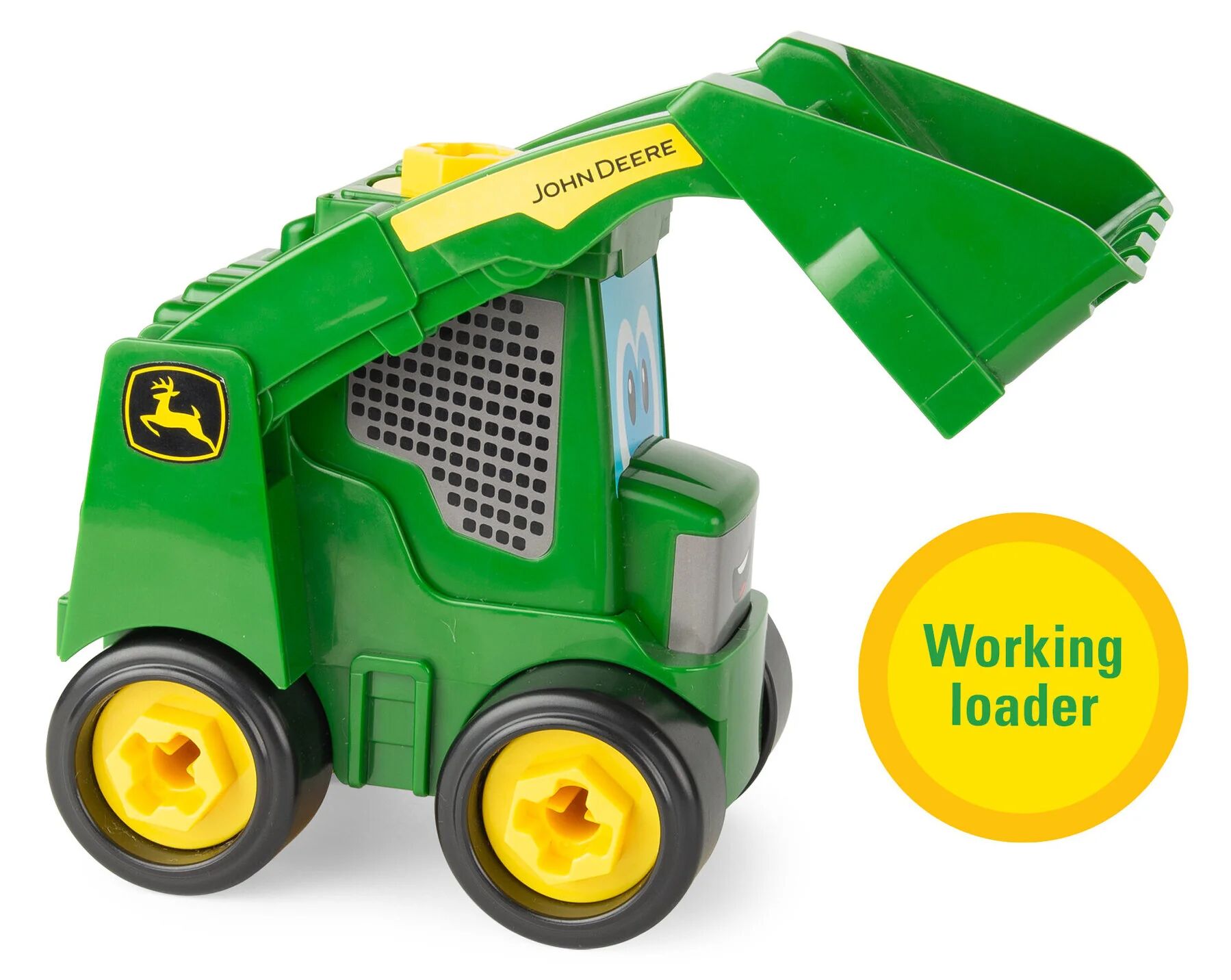 TOMY ERTL John Deere Build-A-Buddy Skid-Steer Farm Vehicle Kids