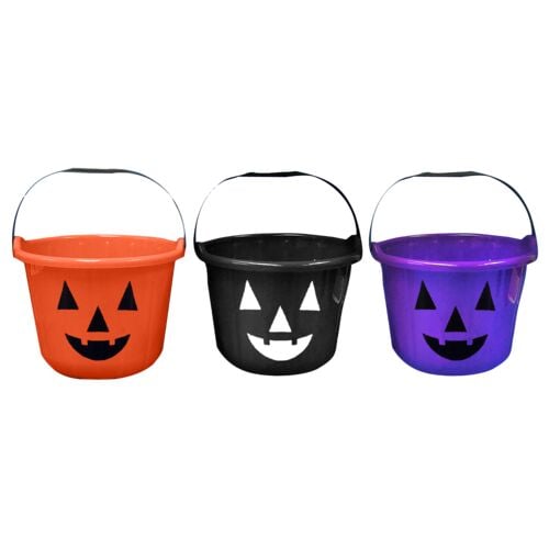 9" Pumpkin Bucket