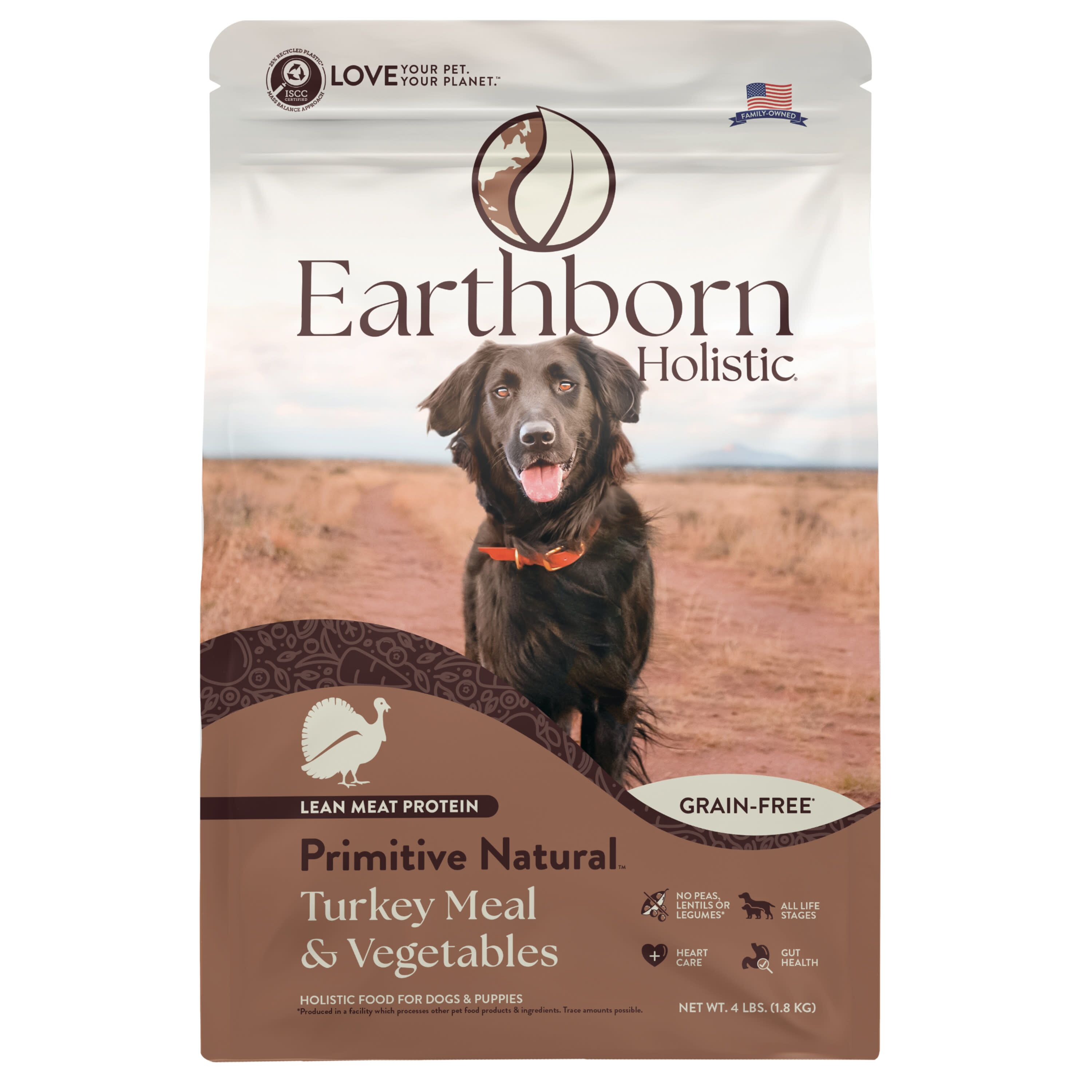 Primitive Natural Turkey Meal & Vegetables Grain-Free Dry Dog Food