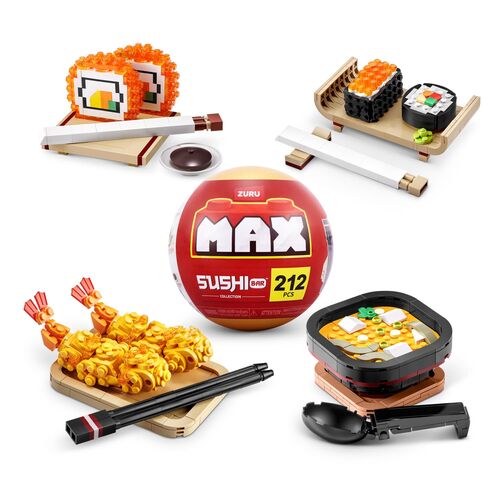 Zuru Max Premium Sushi Bar Building Bricks Collection