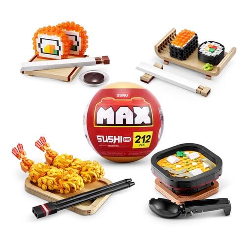 Max Premium Sushi Bar Building Bricks Collection